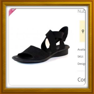 ARCHE SATYA SANDAL Black 8 (39)